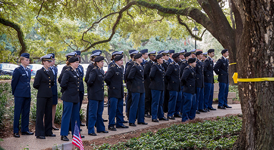 Rededication of Memorial Oak Grove