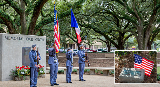 Rededication of Memorial Oak Grove