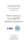 Sixth Annual Joint ROTC Awards Ceremony 2017